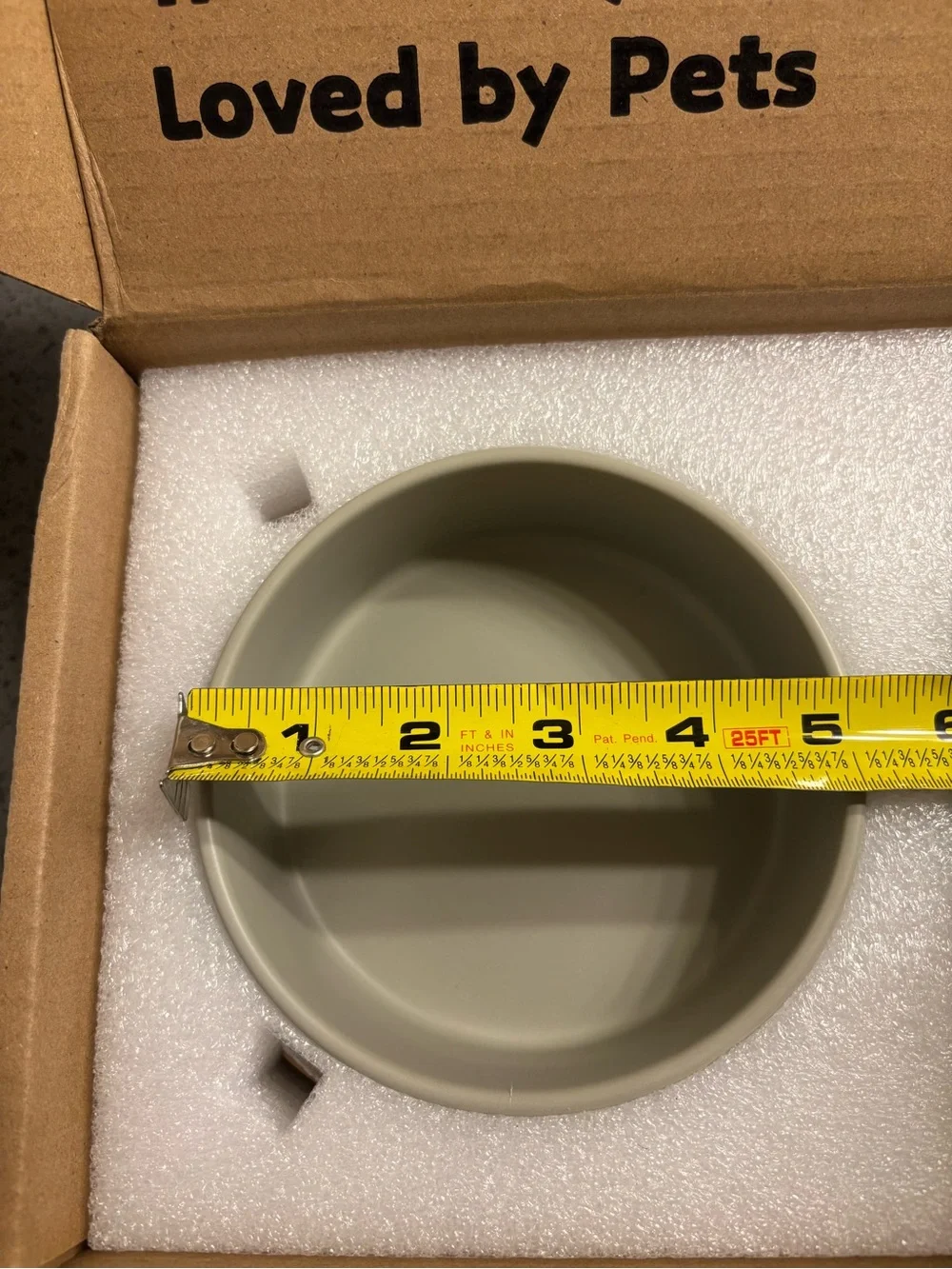 SpunkyJunky Double Pet Bowls - Light Gray